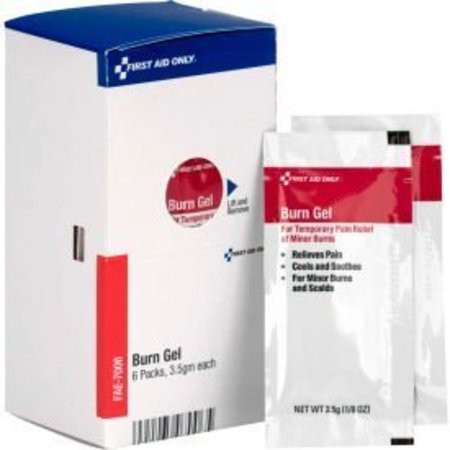 ACME UNITED First Aid Only FAE-7006 SmartCompliance Refill Burn Gel, 6/Box FAE-7006